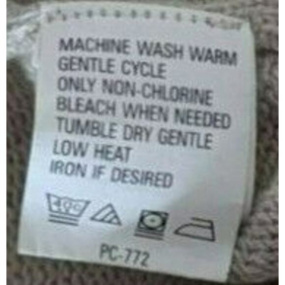 Quarter Zip Argyle Sweater Men Medium‎ Knit Pullover Golf Preppy Classic Grandpa - Picture 6 of 6